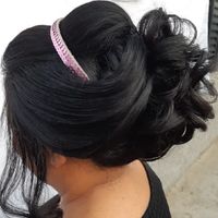 Meu chá bar e minha prova de cabelo e Maquiagem - 1