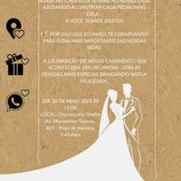 Convites eletrônicos (para enviar pelo whatts) - 1