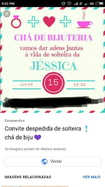 Modelos de convite para chá de panela - 1