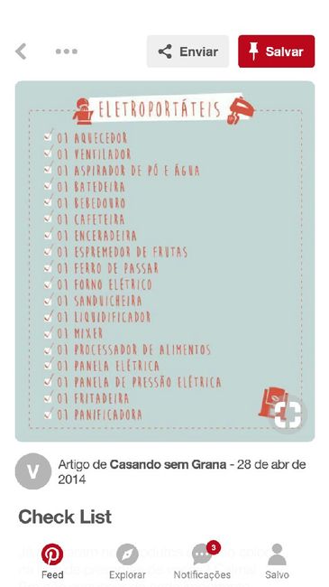 Listinhas-primeira compra/primeiros eletrodomésticos/época das flores.... 3