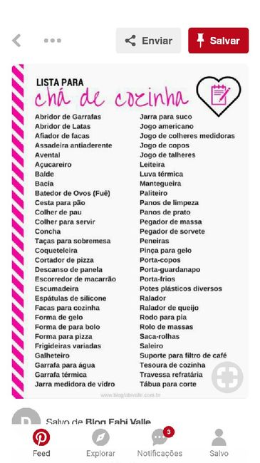 Listinhas-primeira compra/primeiros eletrodomésticos/época das flores.... 8