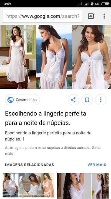 Lingerie para noite de núpcias 4