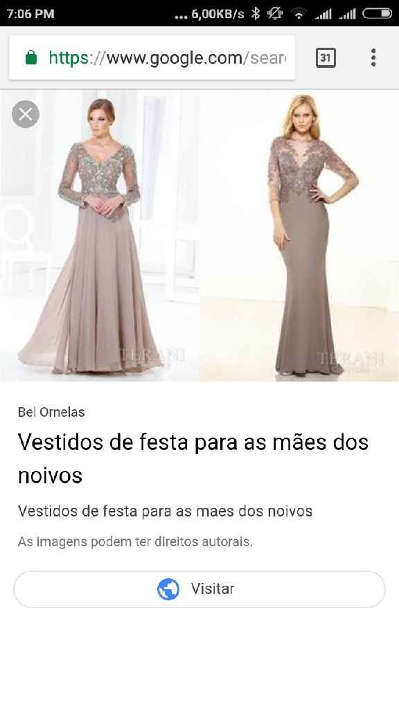 Vestido da Sogra cor Duvida 😭😭😭 - 2