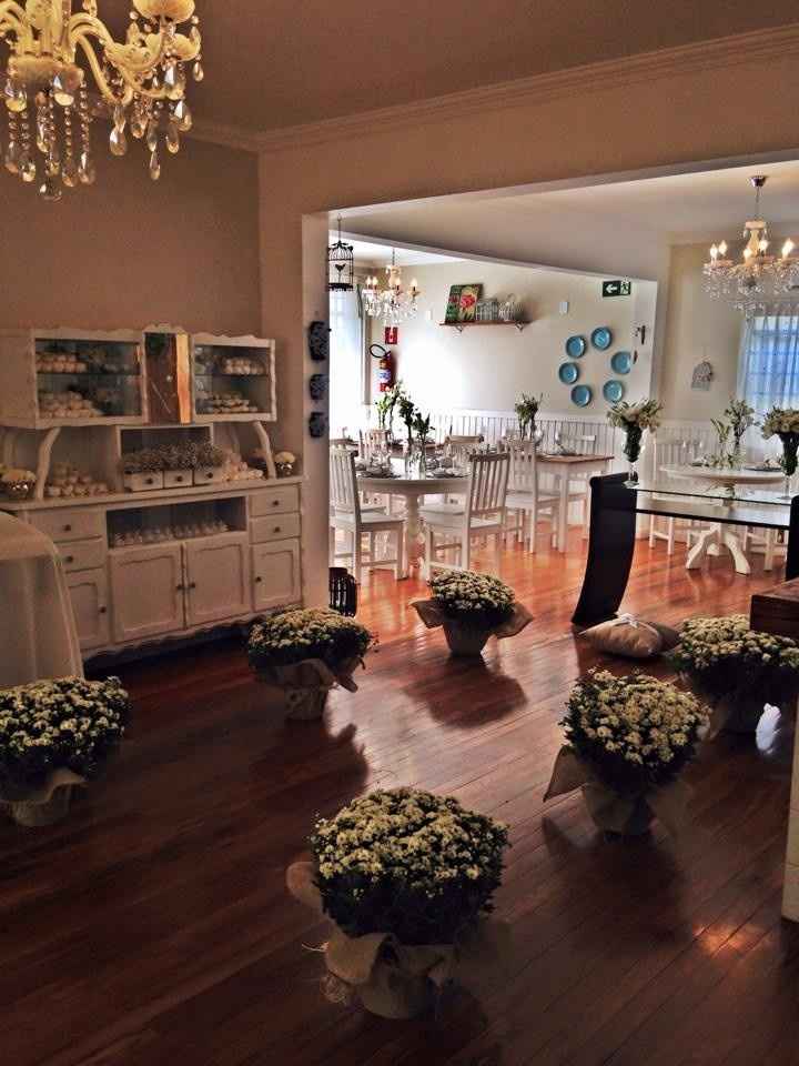 Recepção no "Quintal de Casa"