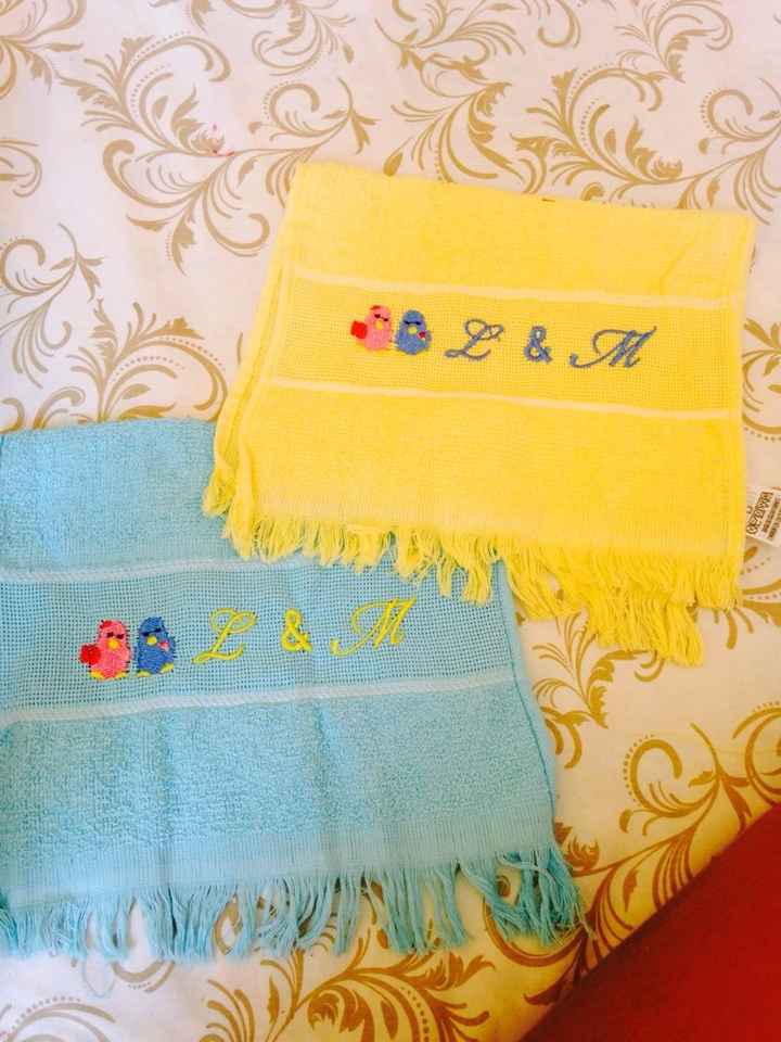 As toalhinhas já estão prontas - 1