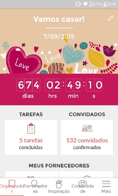  Quantos dias faltam para o casório de vocês? - 1