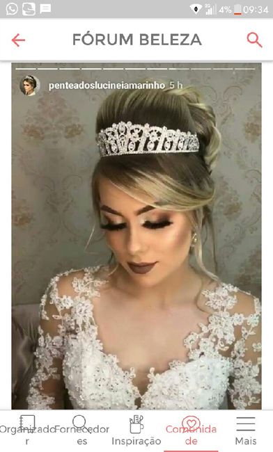 Qual penteado usar com vestido sereia? 11