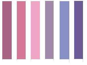 Cor: ultra violet - pantone 2018 - Paleta "espíritos afins"