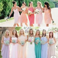 Qual será a cor dos vestidos das madrinhas? - 1