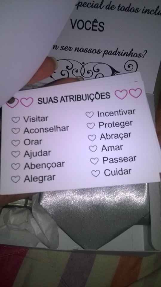 Manual dos padrinhos