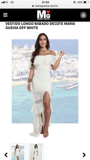 fotinho do meu vestido