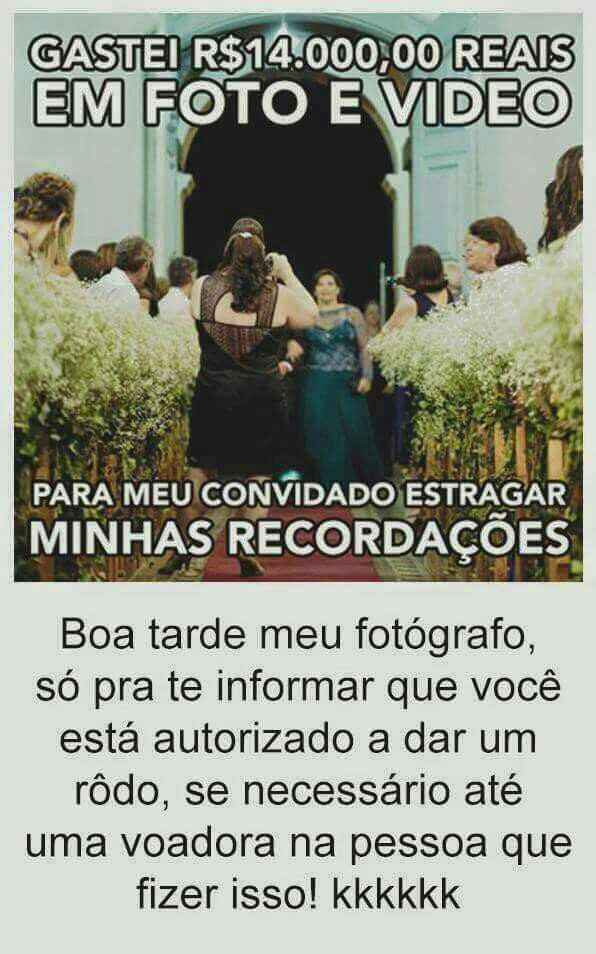 Fotos e filmagens!!! - 1