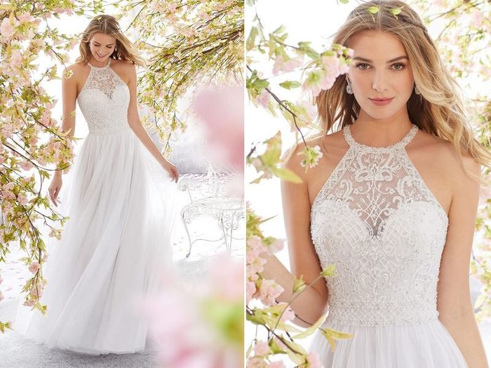 Vestido de noiva para casamento rústico 1