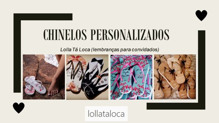 Chinelos Personalizados