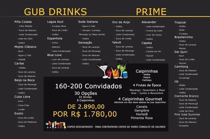 Menu: o que será servido na minha festa... 19