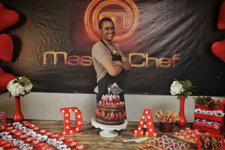 Chá Bar tema Master Chef - 36