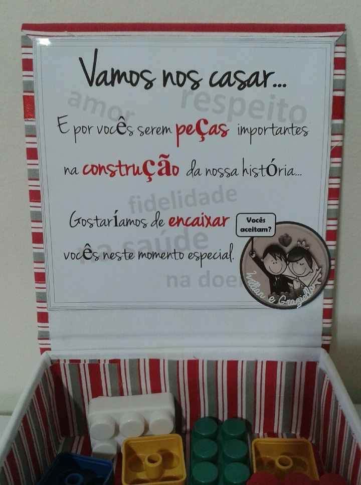 Convite de padrinhos/madrinhas - 3