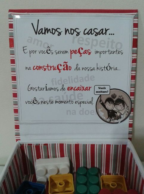Convite de padrinhos/madrinhas - 3