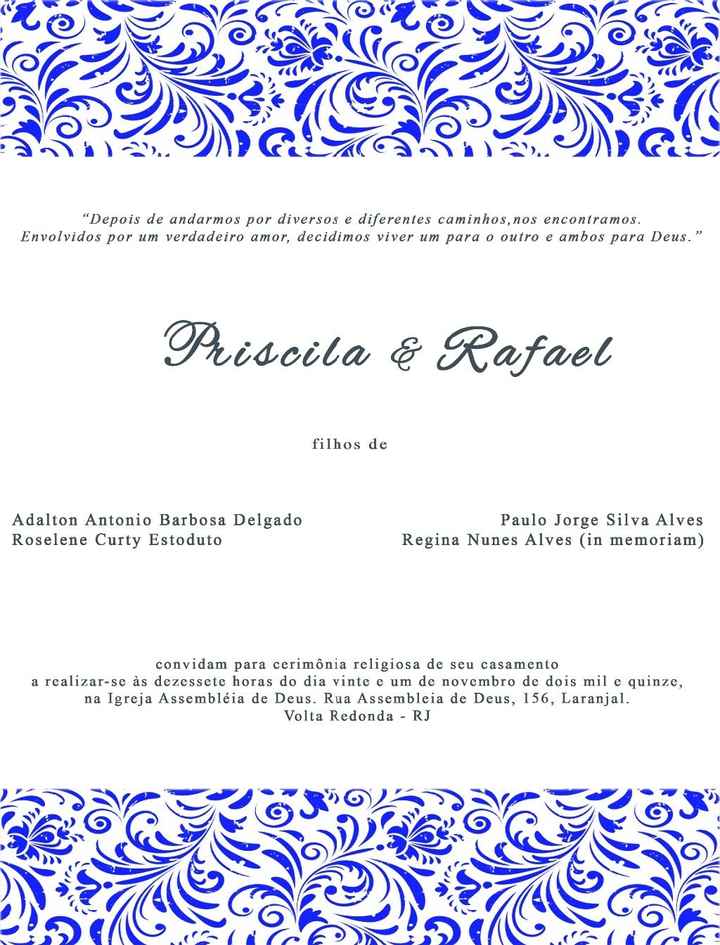 Meu convite