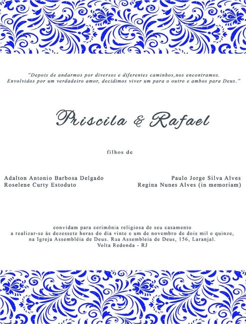 Meu convite