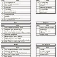 Listinhas de organização 🎀 - 2