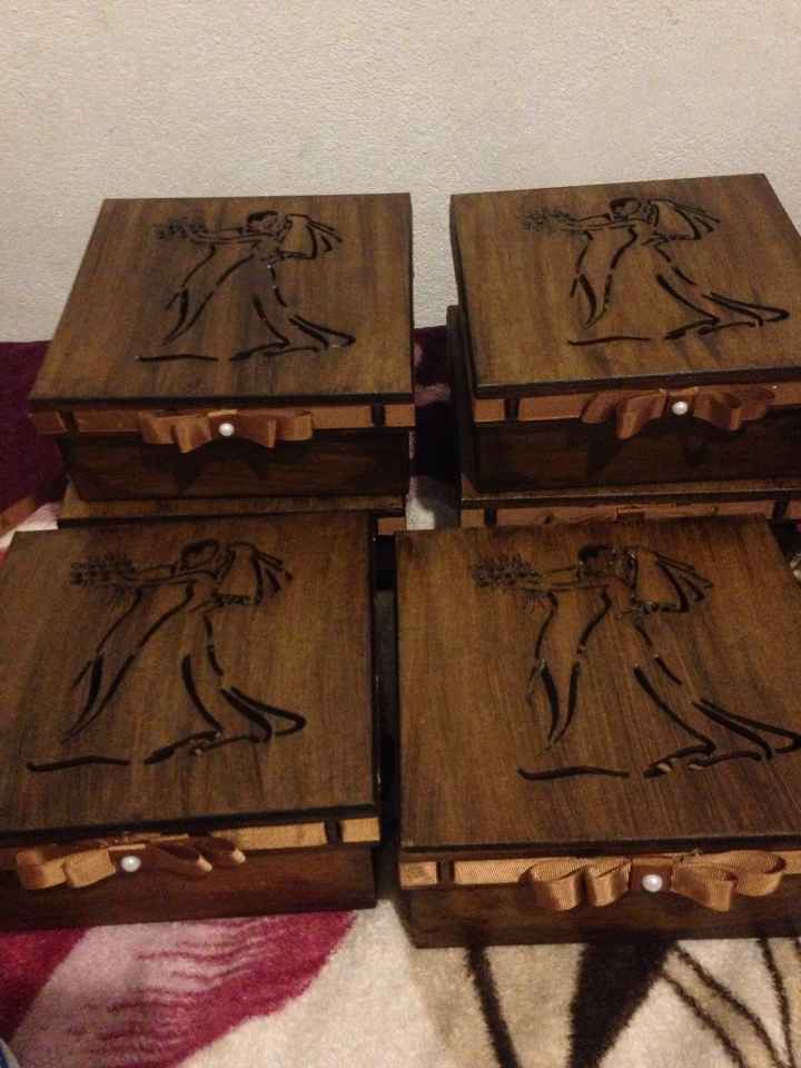 Caixa padrinhos mdf- diy - 4