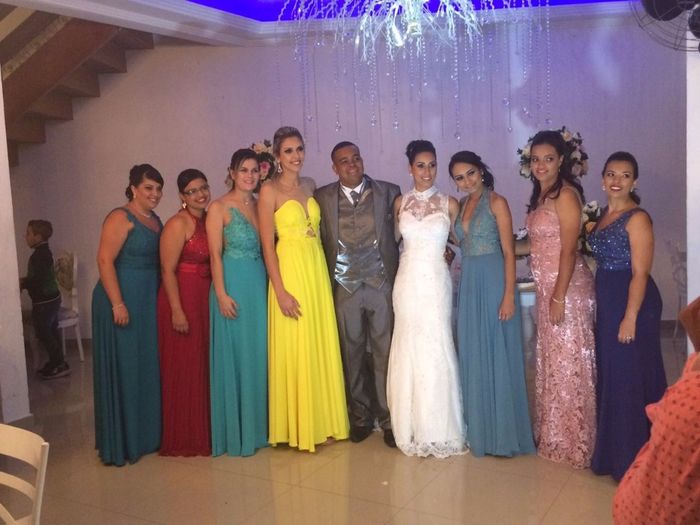 Madrinhas e noivas!
