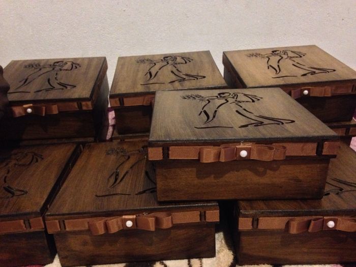 Caixa padrinhos mdf- diy - 3