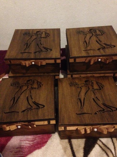 Caixa padrinhos mdf- diy - 4