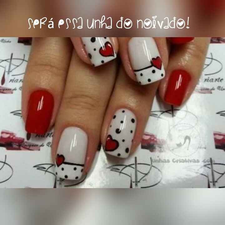 Penteado e unhas do  noivado ? - 1
