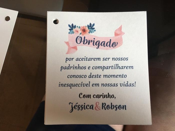 Convite dos padrinhos, avós e pais. 3