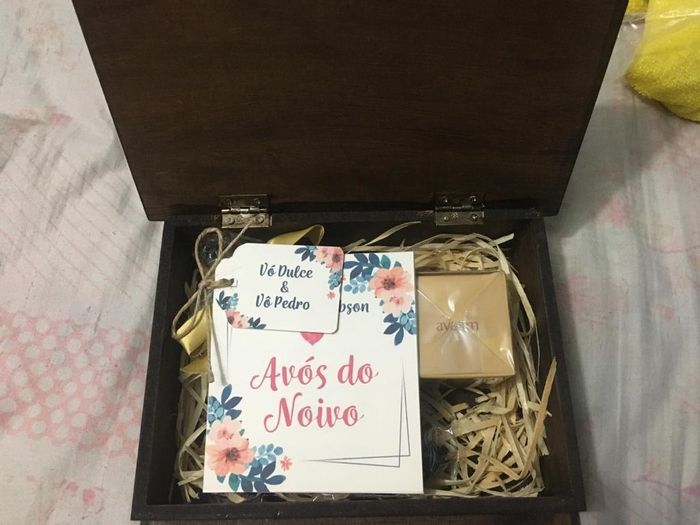 Convite dos padrinhos, avós e pais. 13