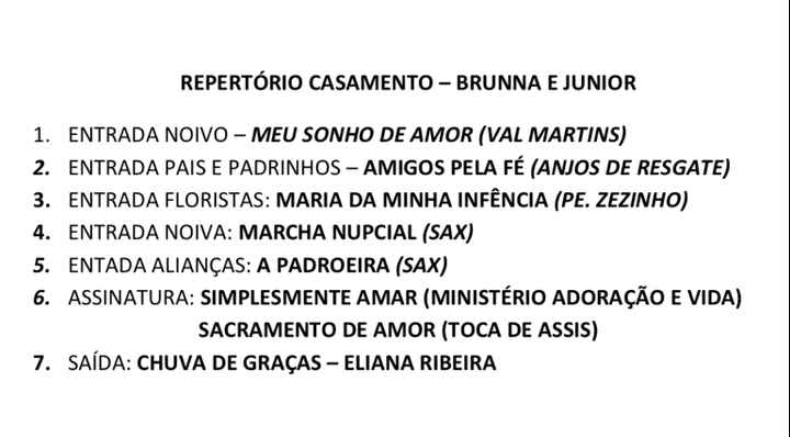 Musica cerimonia - 1