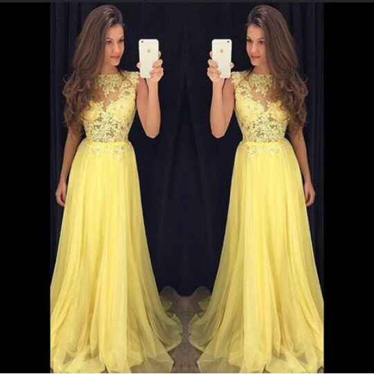 Vestido das madrinhas - 1