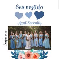 Socorro! Vestido madrinha 2 tons - 1