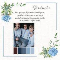 Que cor coloco os padrinhos? - 1