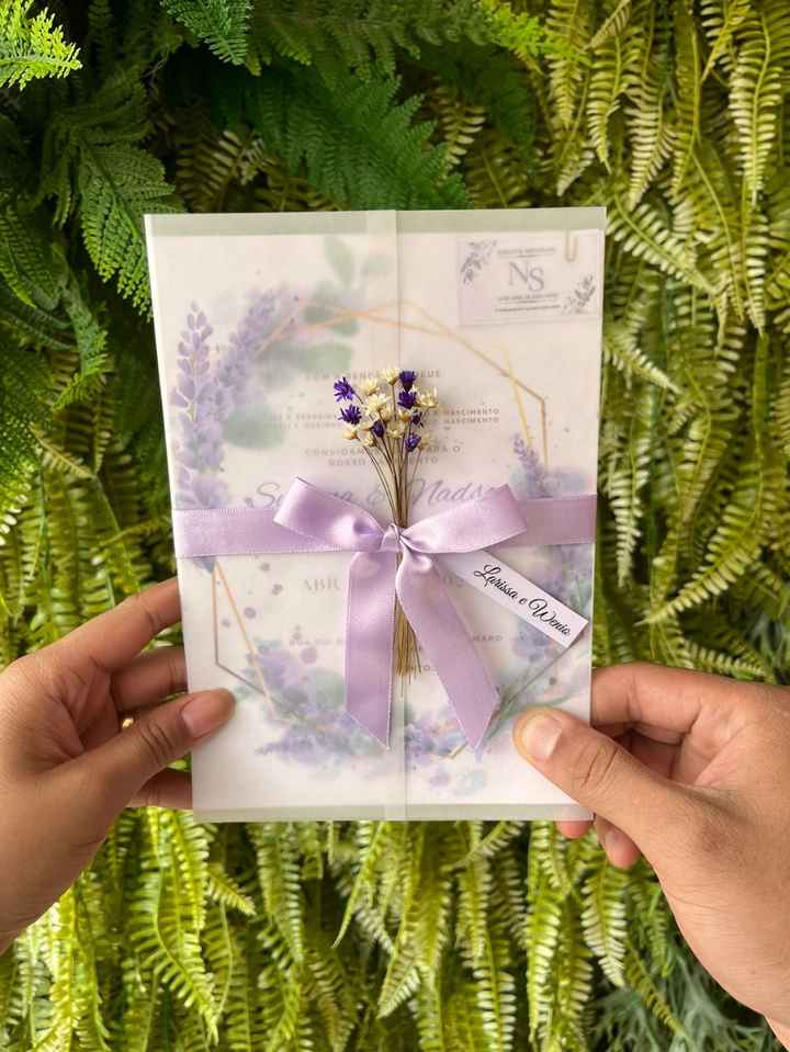 Convite de casamento - 1