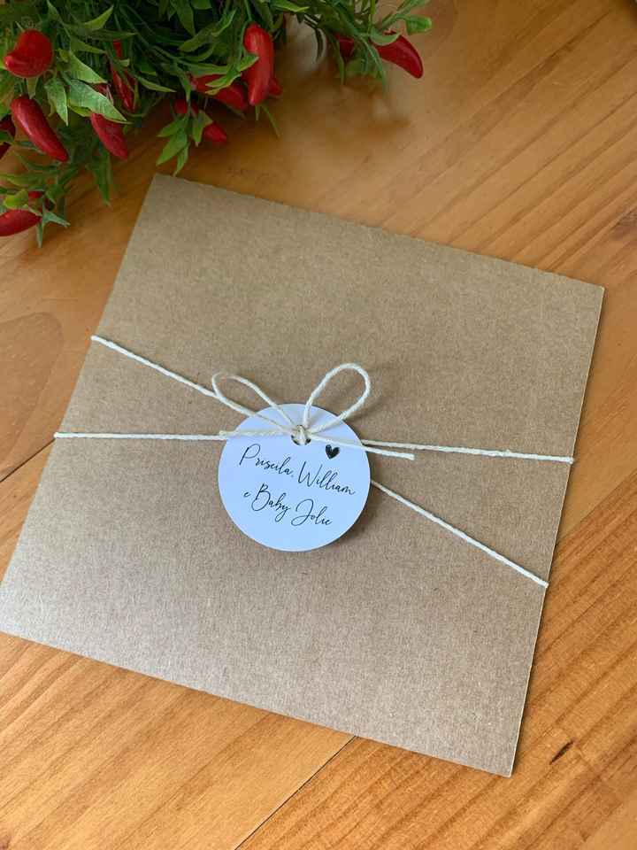 Meu convite de casamento diy 😍 #vemver - 1