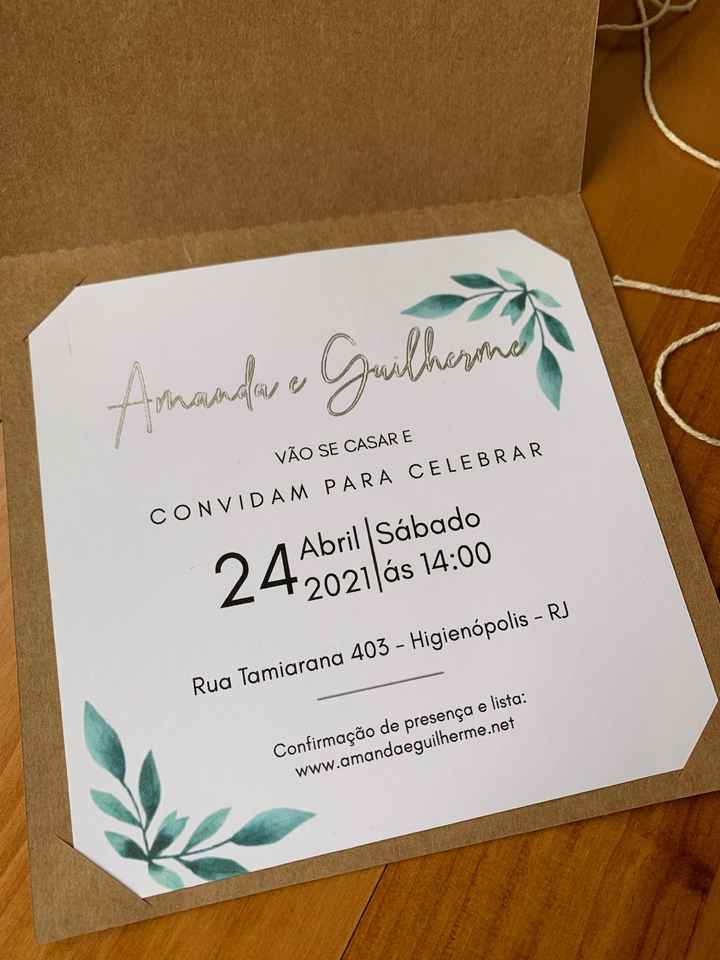 Meu convite de casamento diy 😍 #vemver - 2