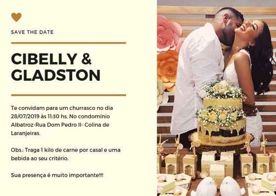 Devo convidar os padrinhos antes da entrega dos convites oficiais? - 1