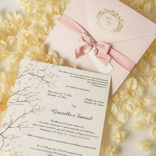 Convite de casamento #dicas - 1