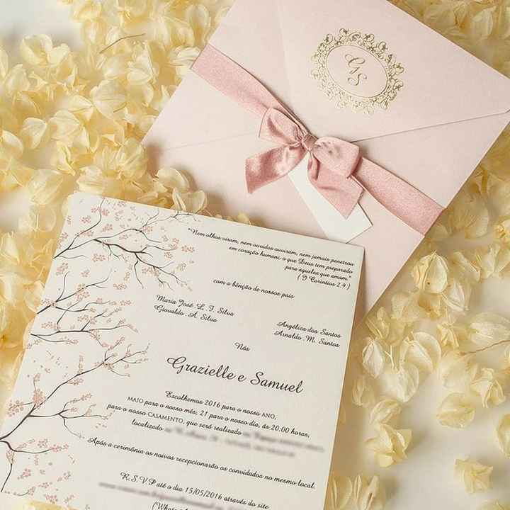 Convite de casamento #dicas - 1