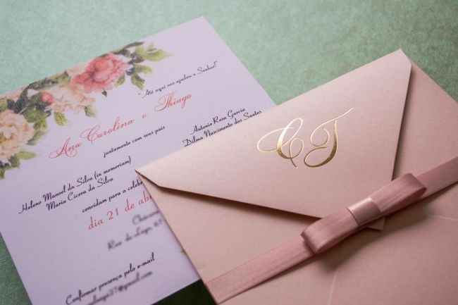 Convite de casamento #dicas - 5