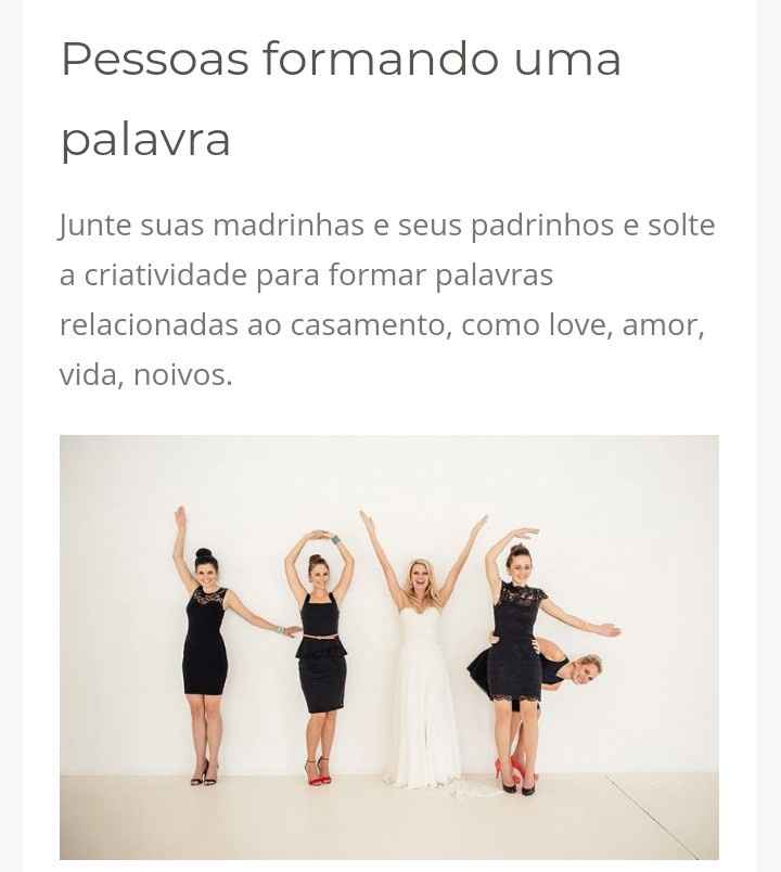 Poses engraçadas para o casamento - 5