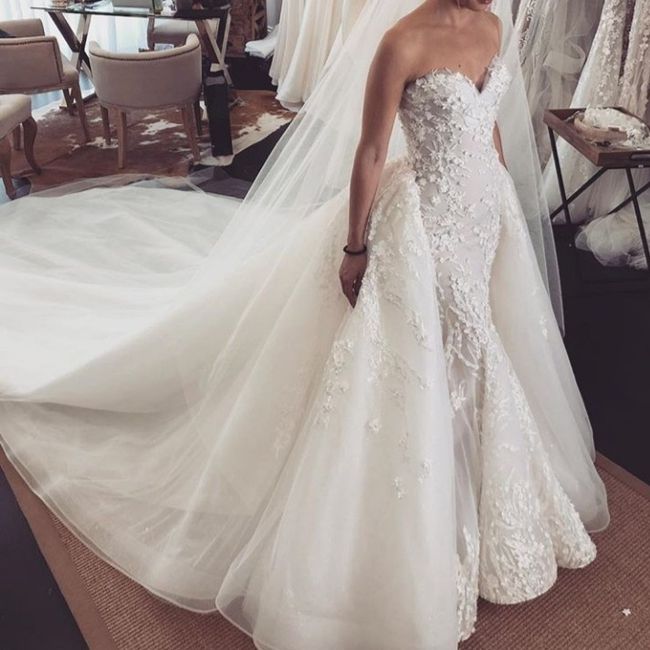 Vestido de noiva sereia x princesa - 1