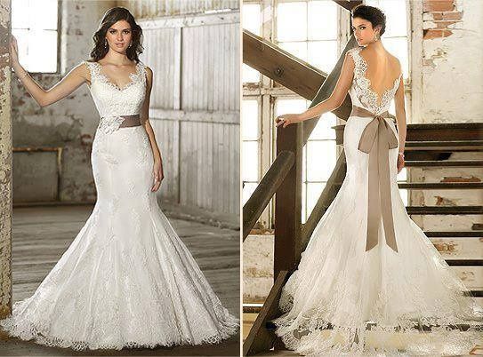 Enfim meu vestido de noiva