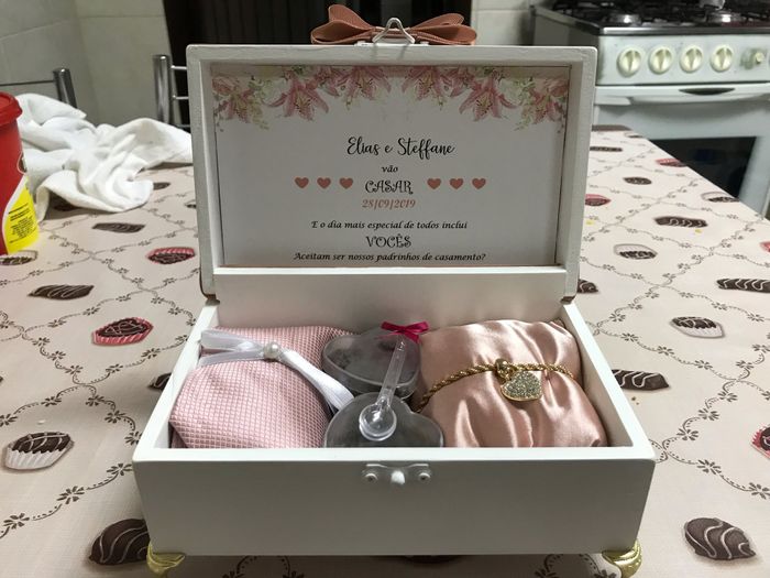 Vem ver as lembrancinhas dos meu padrinhos - 2