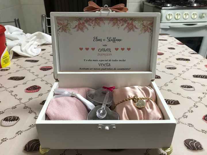 Vem ver as lembrancinhas dos meu padrinhos - 2