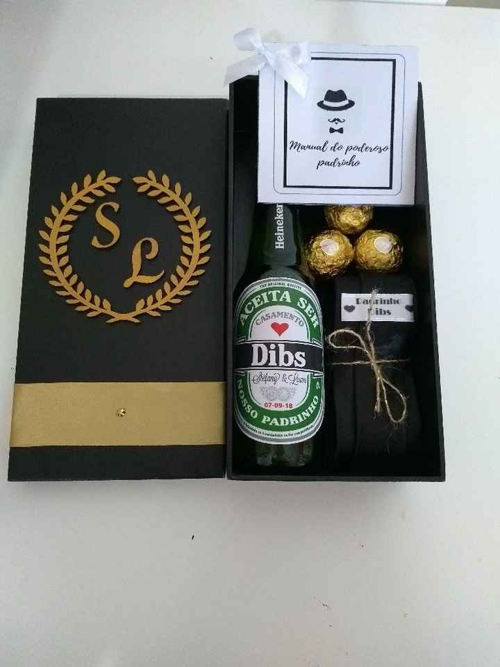 Convite dos padrinhos. - 2