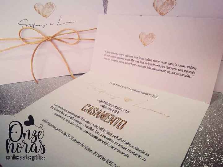 Meus convites, vem ver ❤️ - 4